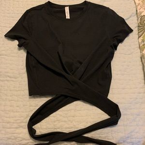 Lululemon Tie-Front Tee